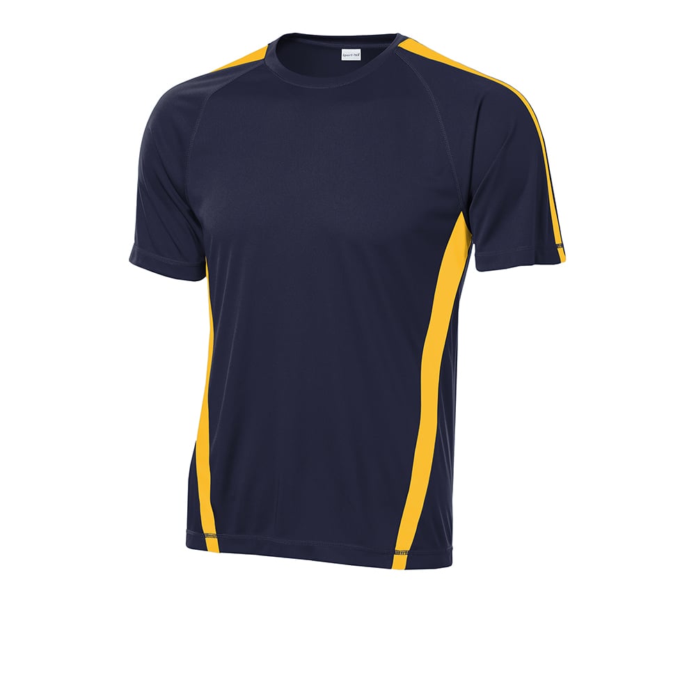Sport - Tek ST351 PosiCharge Men's Colorblock Competitor T-Shirt - Gorvex.com