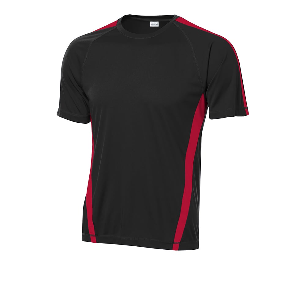 Sport - Tek ST351 PosiCharge Men's Colorblock Competitor T-Shirt - Gorvex.com