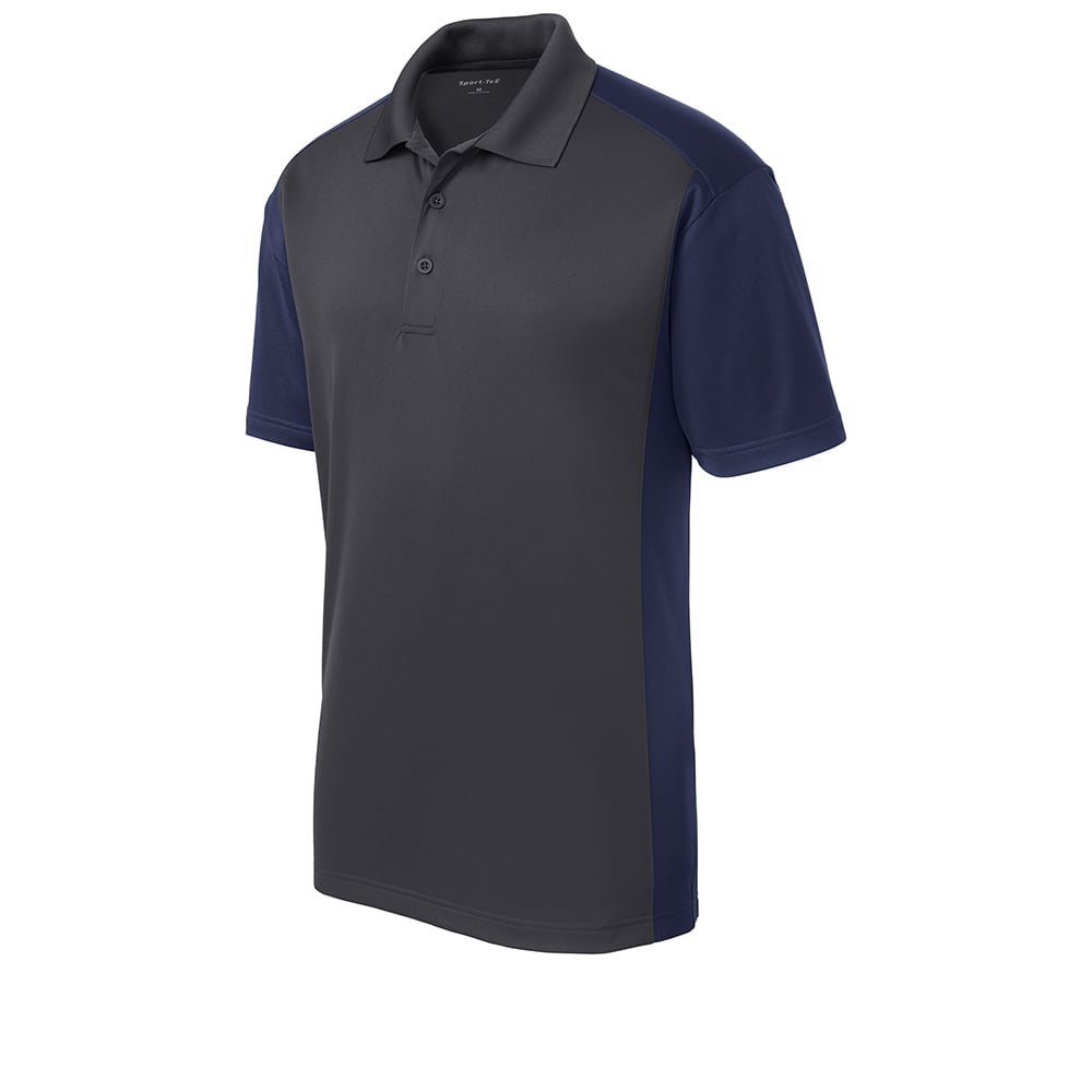 Sport - Tek ST652 Sport - Wick Colorblock Micropique Polo - Gorvex.com