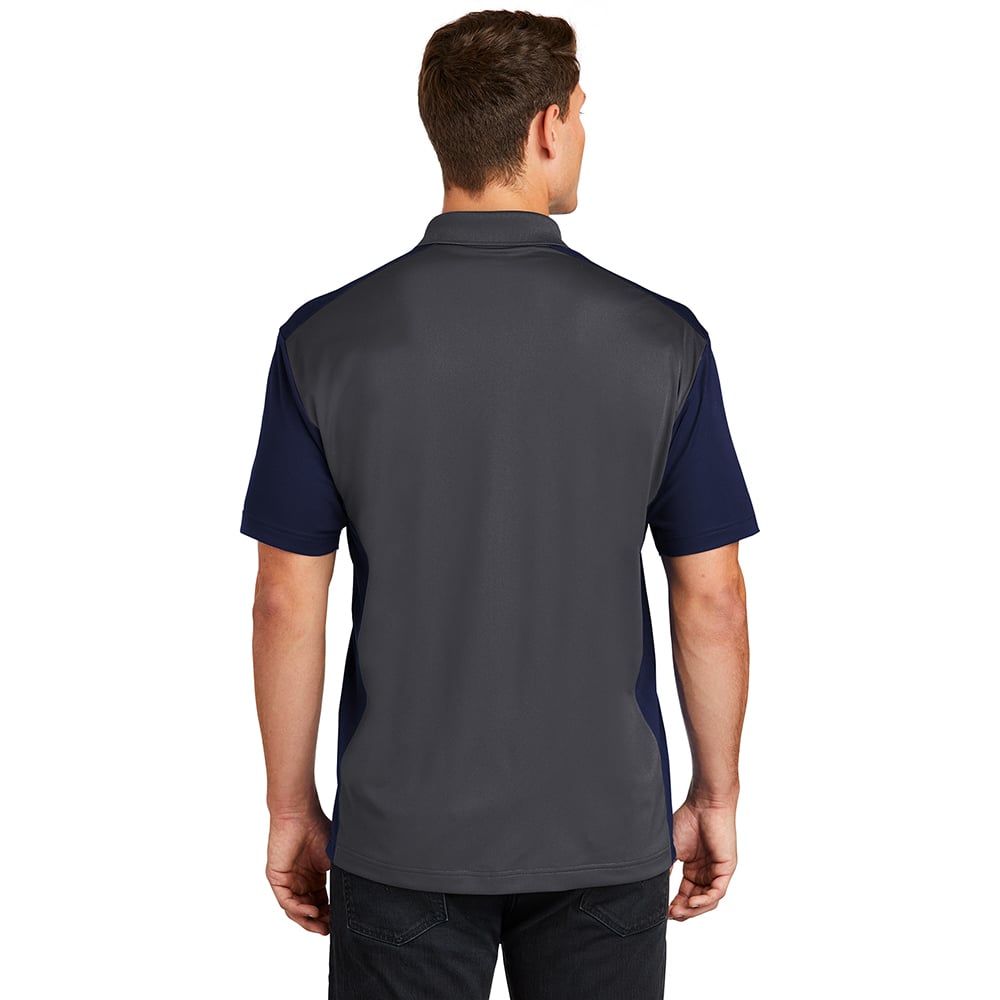 Sport - Tek ST652 Sport - Wick Colorblock Micropique Polo - Gorvex.com