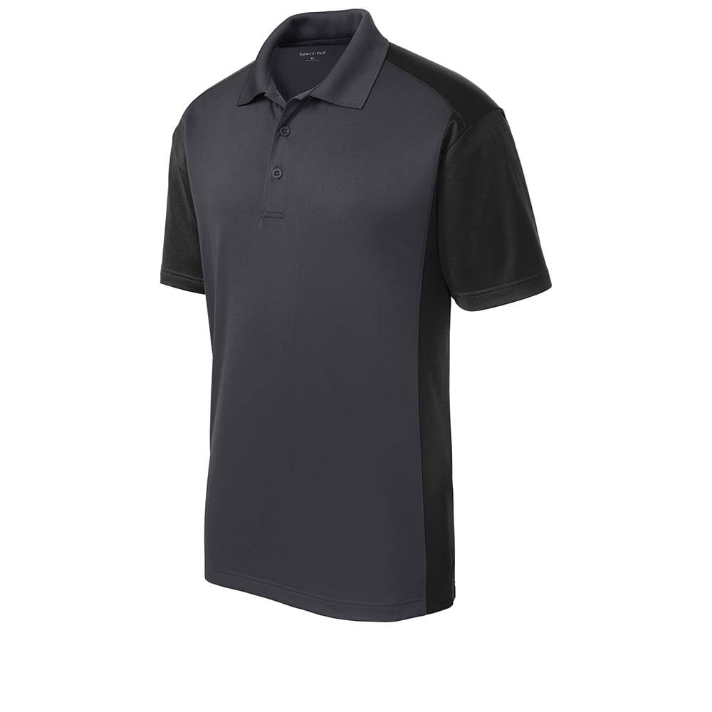 Sport - Tek ST652 Sport - Wick Colorblock Micropique Polo - Gorvex.com