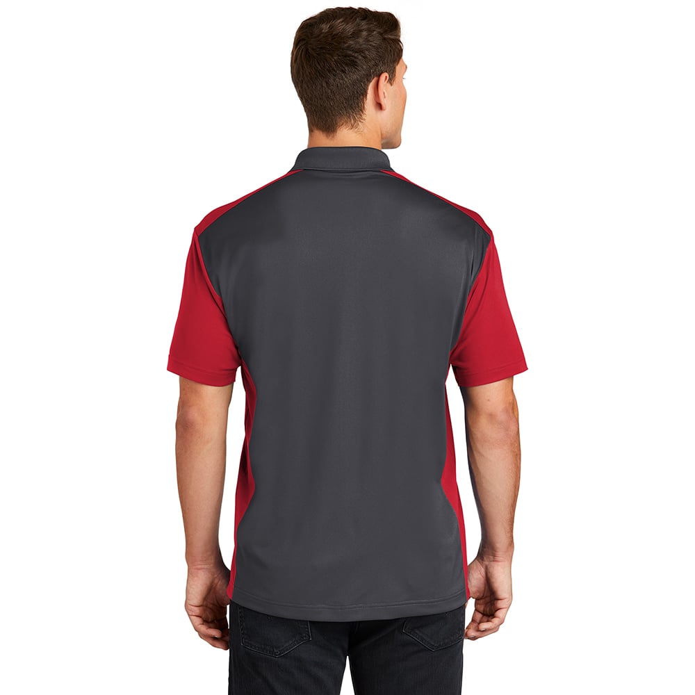 Sport - Tek ST652 Sport - Wick Colorblock Micropique Polo - Gorvex.com