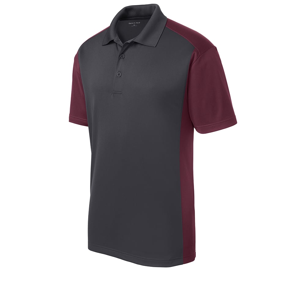 Sport - Tek ST652 Sport - Wick Colorblock Micropique Polo - Gorvex.com