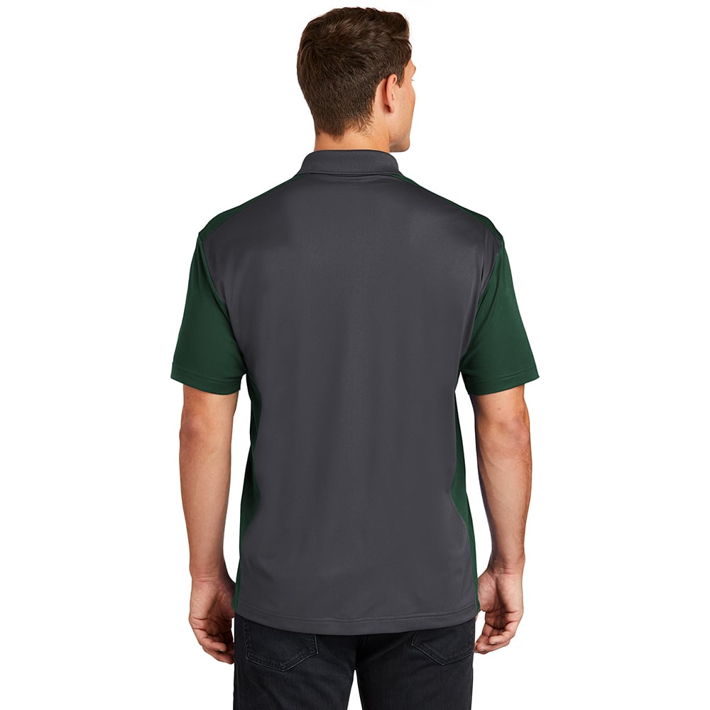 Sport - Tek ST652 Sport - Wick Colorblock Micropique Polo - Gorvex.com