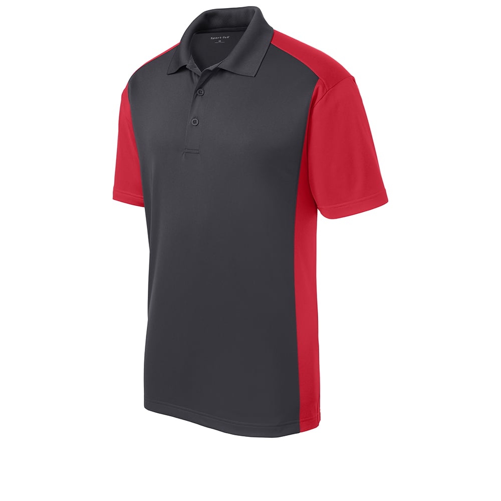 Sport - Tek ST652 Sport - Wick Colorblock Micropique Polo - Gorvex.com