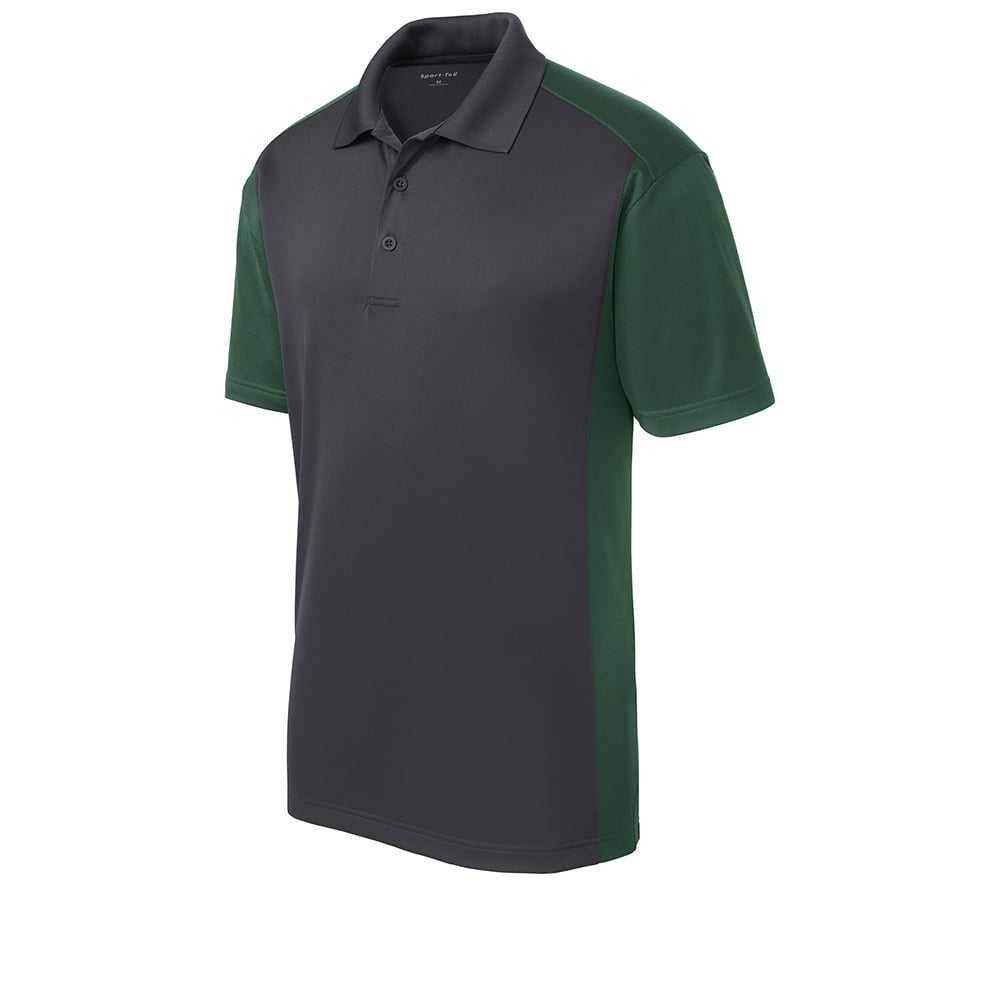 Sport - Tek ST652 Sport - Wick Colorblock Micropique Polo - Gorvex.com