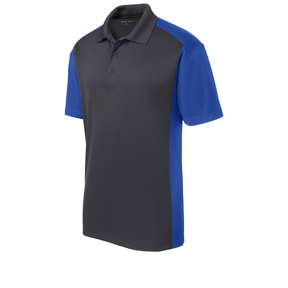 Sport - Tek ST652 Sport - Wick Colorblock Micropique Polo - Gorvex.com