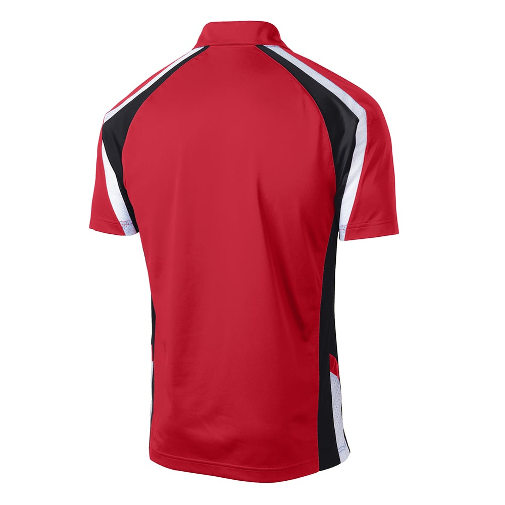 Sport - Tek ST654 Sport - Wick Raglan Tricolor Micropique Polo - Gorvex.com