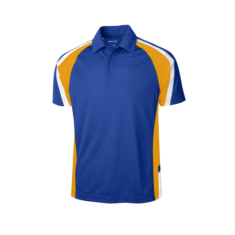 Sport - Tek ST654 Sport - Wick Raglan Tricolor Micropique Polo - Gorvex.com