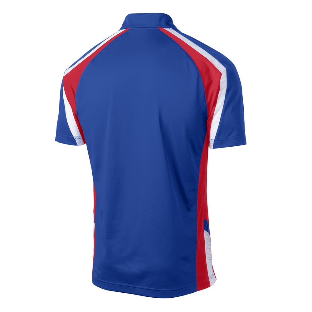 Sport - Tek ST654 Sport - Wick Raglan Tricolor Micropique Polo - Gorvex.com