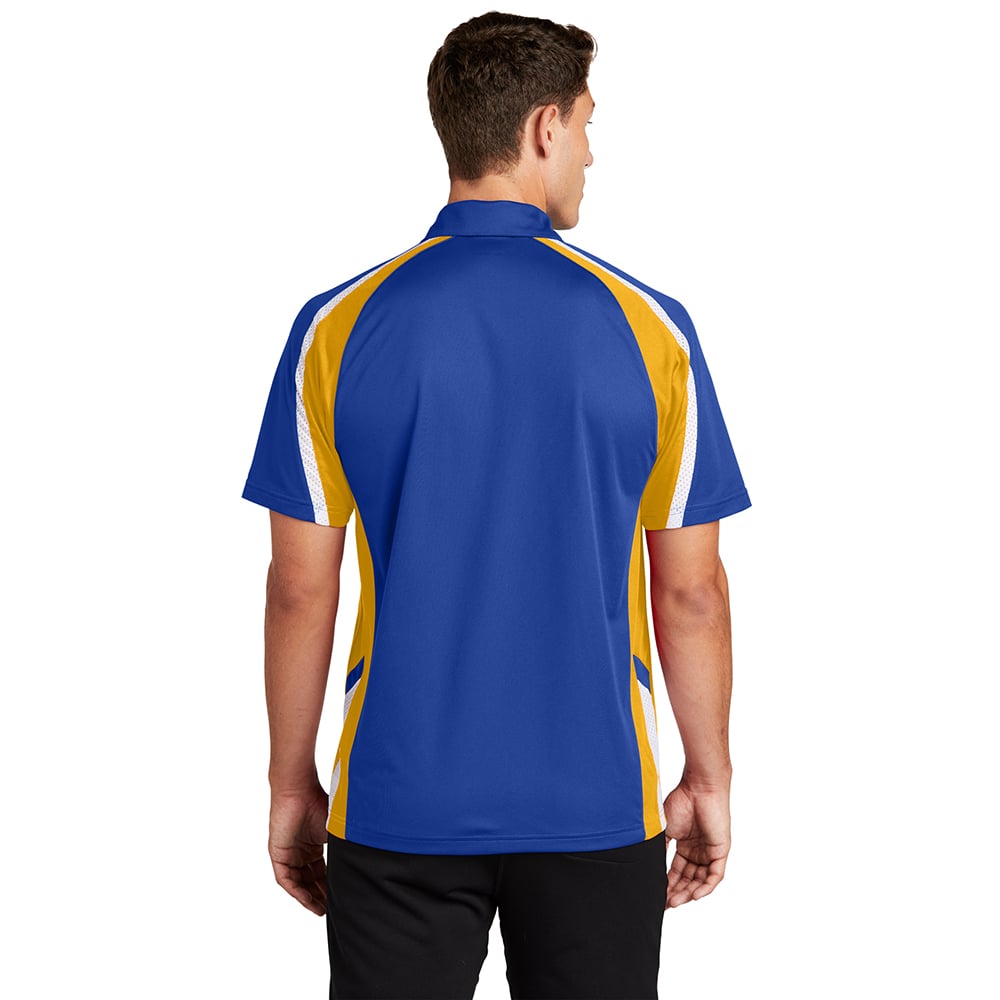 Sport - Tek ST654 Sport - Wick Raglan Tricolor Micropique Polo - Gorvex.com