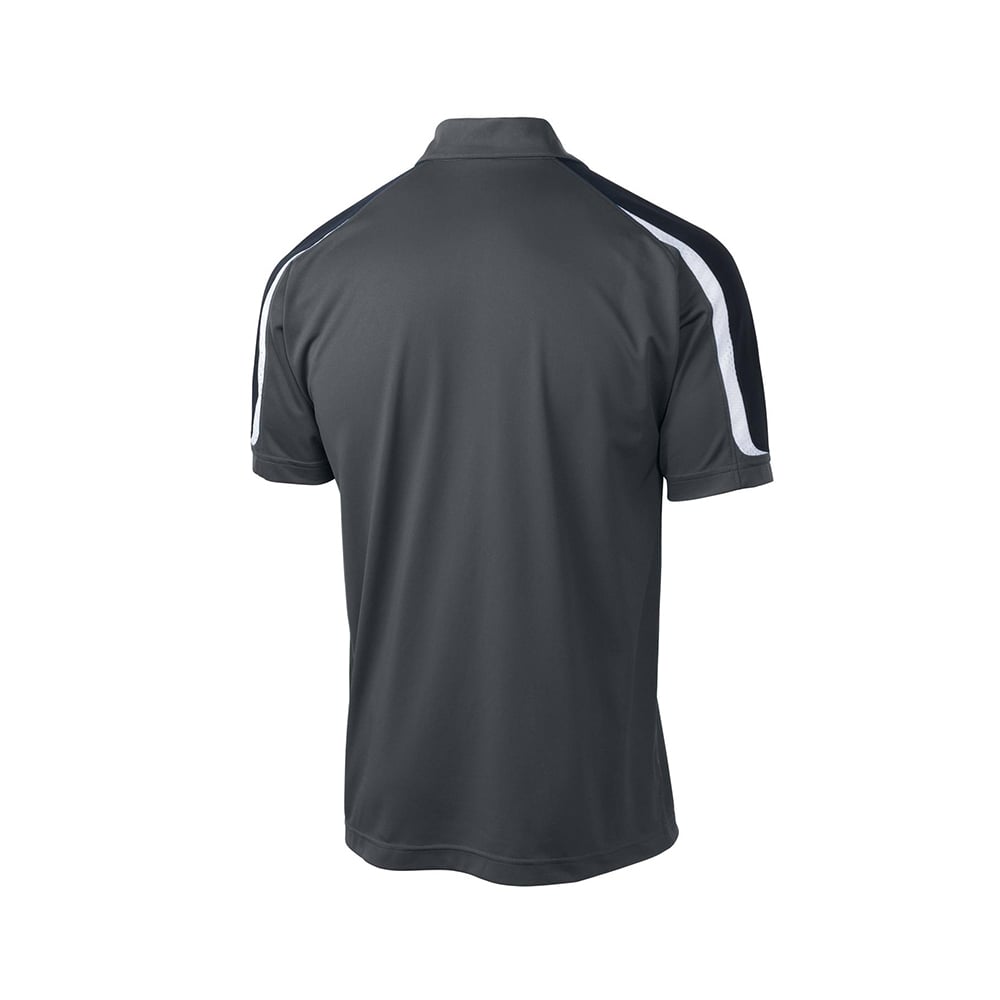 Sport - Tek ST658 Sport - Wick Micropique Tricolor Shoulder Polo - Gorvex.com
