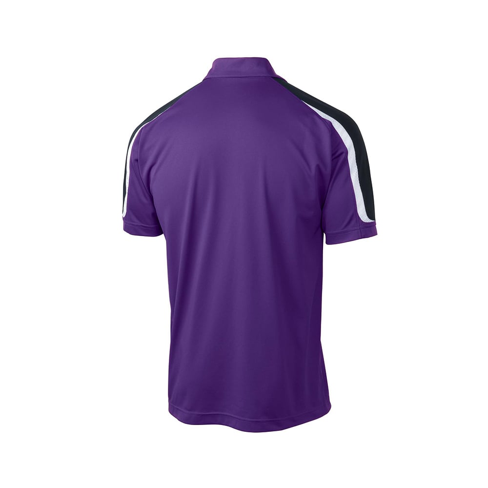 Sport - Tek ST658 Sport - Wick Micropique Tricolor Shoulder Polo - Gorvex.com