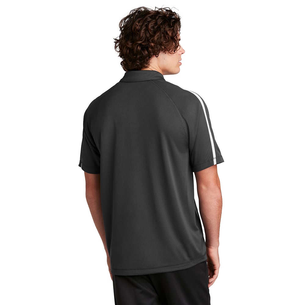 Sport - Tek ST685 PosiCharge Raglan Colorblock Micro - Mesh Polo - Gorvex.com
