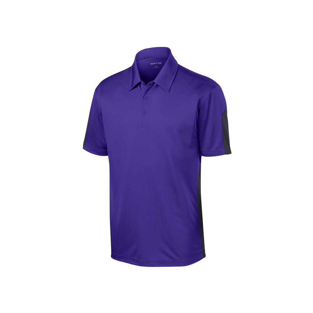 Sport - Tek ST695 PosiCharge Active Textured Colorblock Polo - Gorvex.com