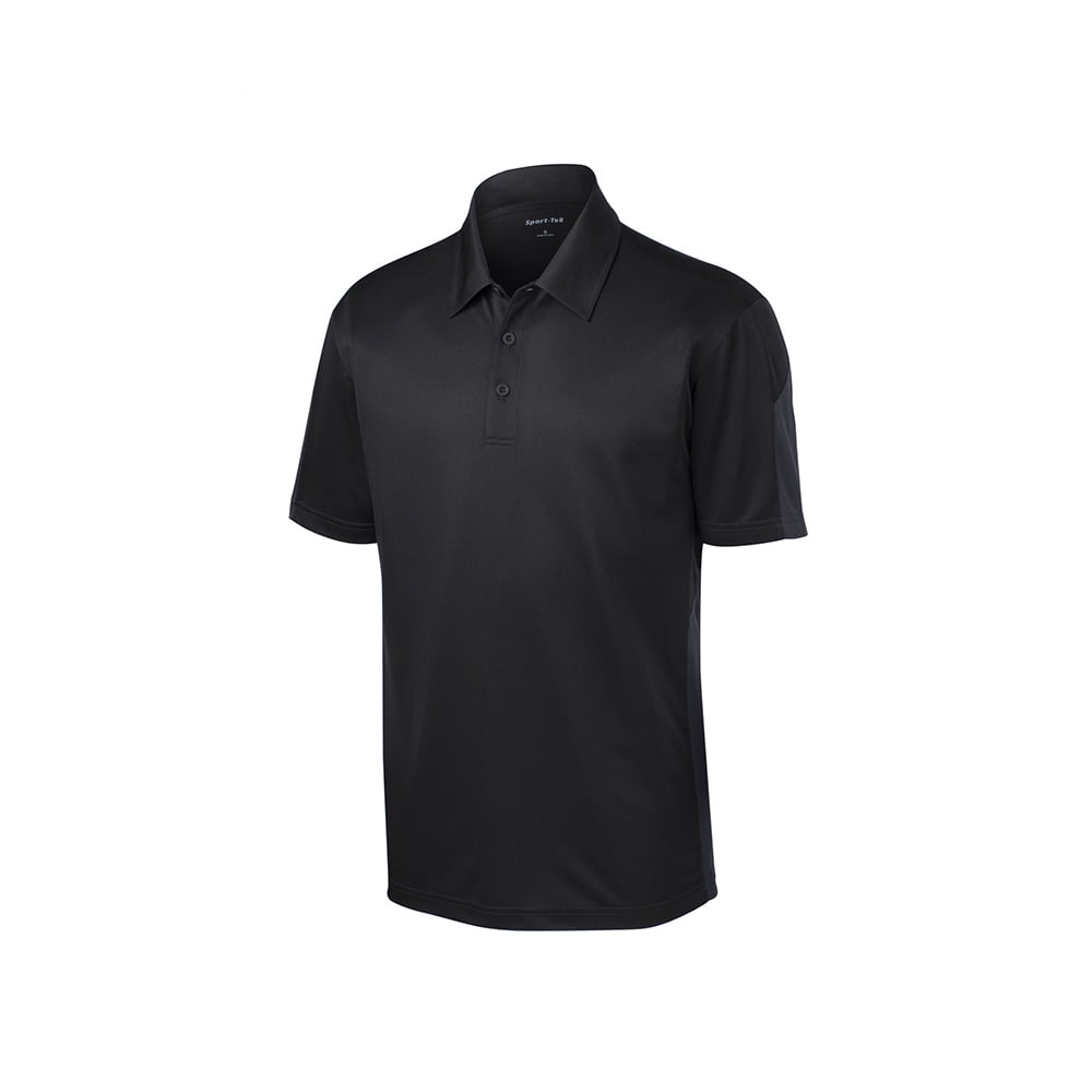 Sport - Tek ST695 PosiCharge Active Textured Colorblock Polo - Gorvex.com