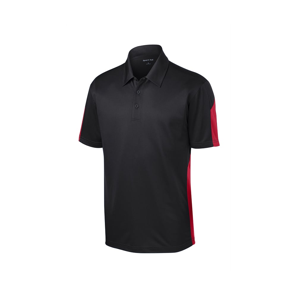 Sport - Tek ST695 PosiCharge Active Textured Colorblock Polo - Gorvex.com