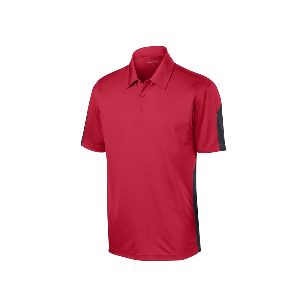 Sport - Tek ST695 PosiCharge Active Textured Colorblock Polo - Gorvex.com
