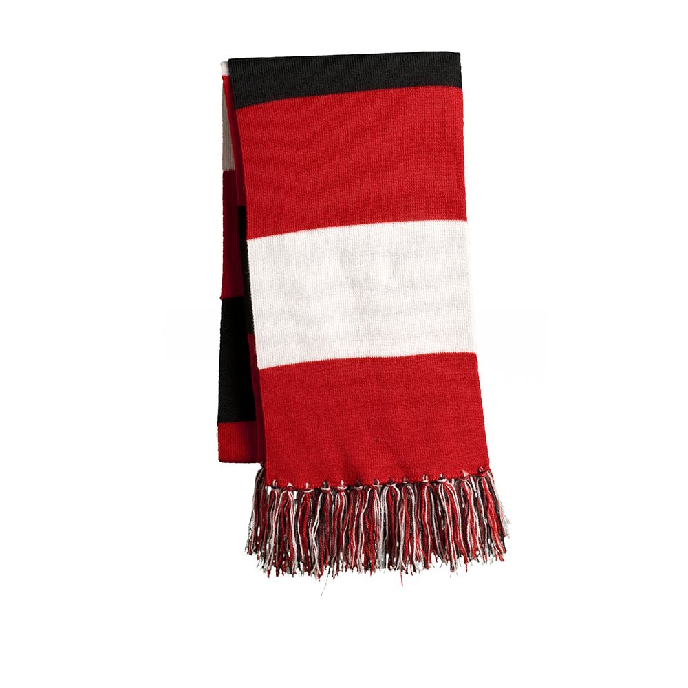 Sport - Tek STA02 Spectator Fringed Scarf - Gorvex.com