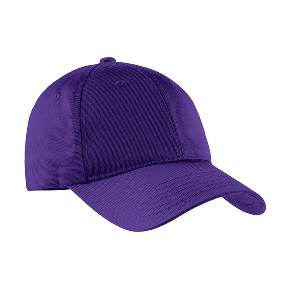 Sport - Tek STC10 Dry Zone Nylon Structured Adjustable Cap - Gorvex.com