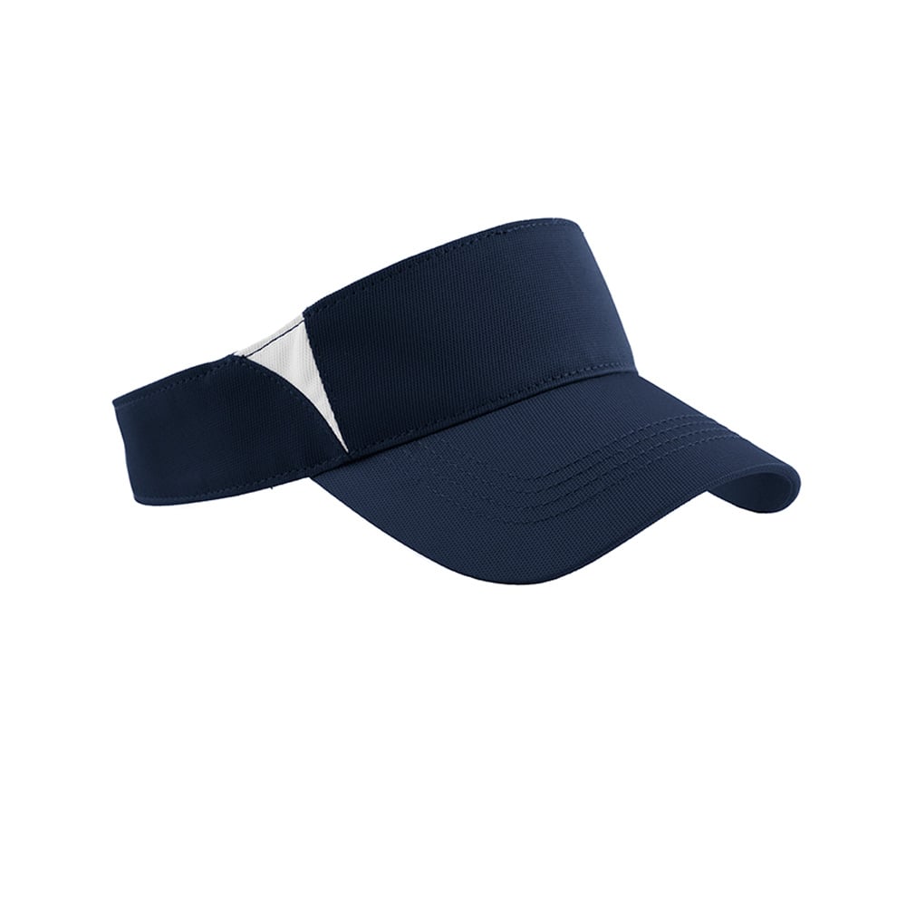 Sport - Tek STC13 Dry Zone Colorblock Adjustable Visor - Gorvex.com
