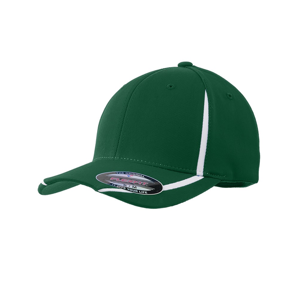 Sport - Tek STC16 Flexfit Performance Colorblock Structured Cap - Gorvex.com