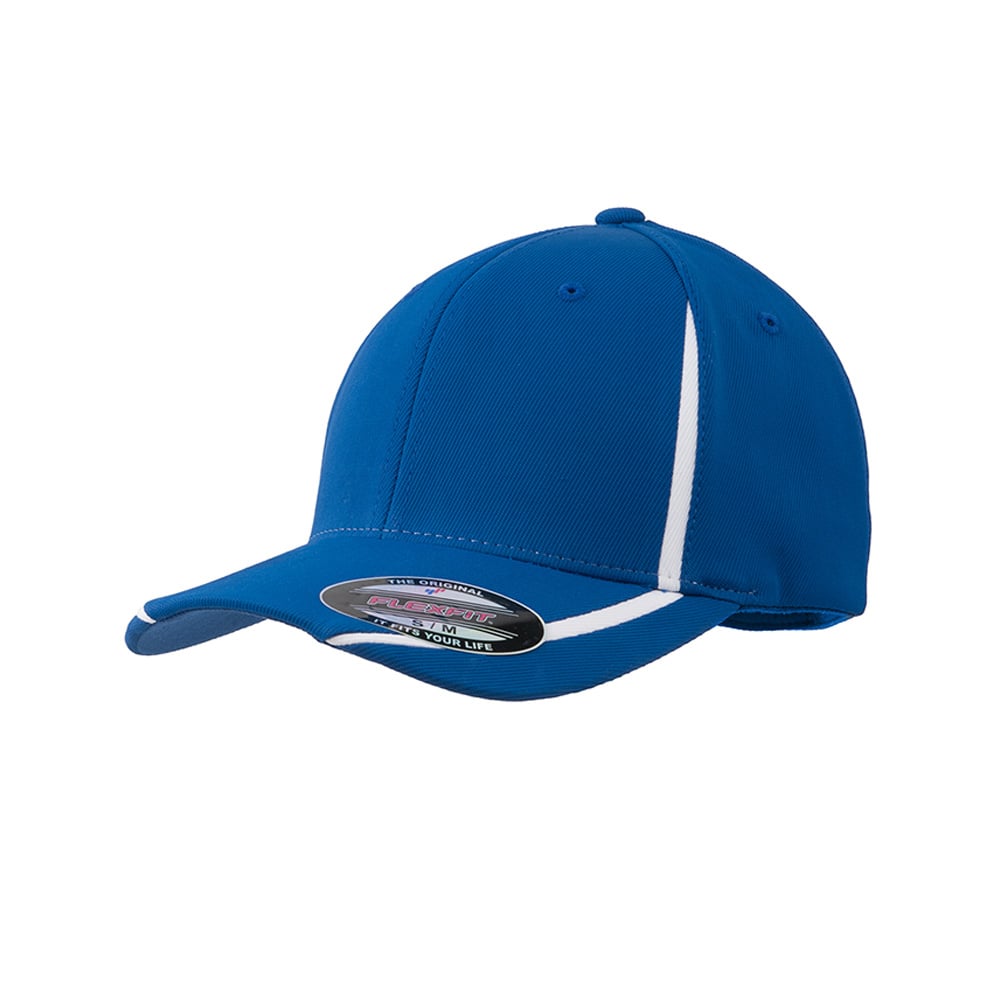 Sport - Tek STC16 Flexfit Performance Colorblock Structured Cap - Gorvex.com