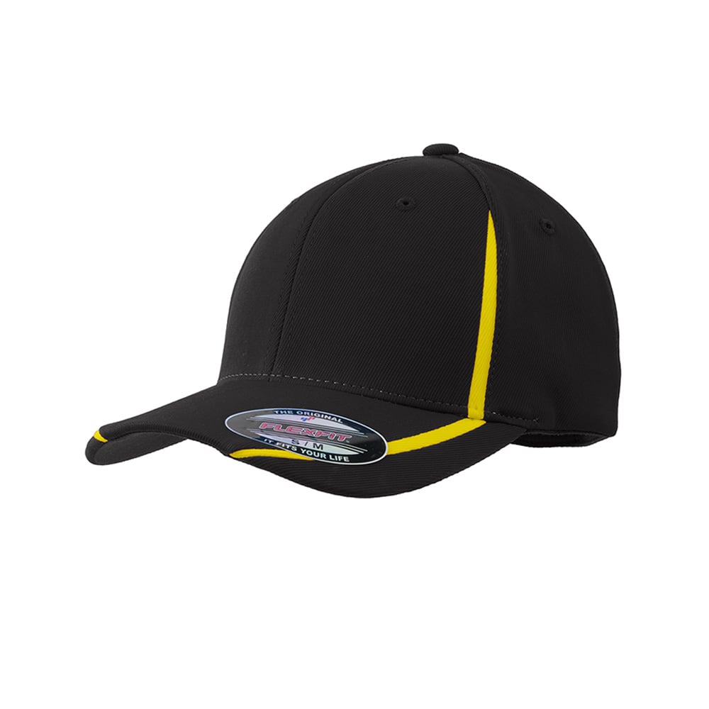 Sport - Tek STC16 Flexfit Performance Colorblock Structured Cap - Gorvex.com