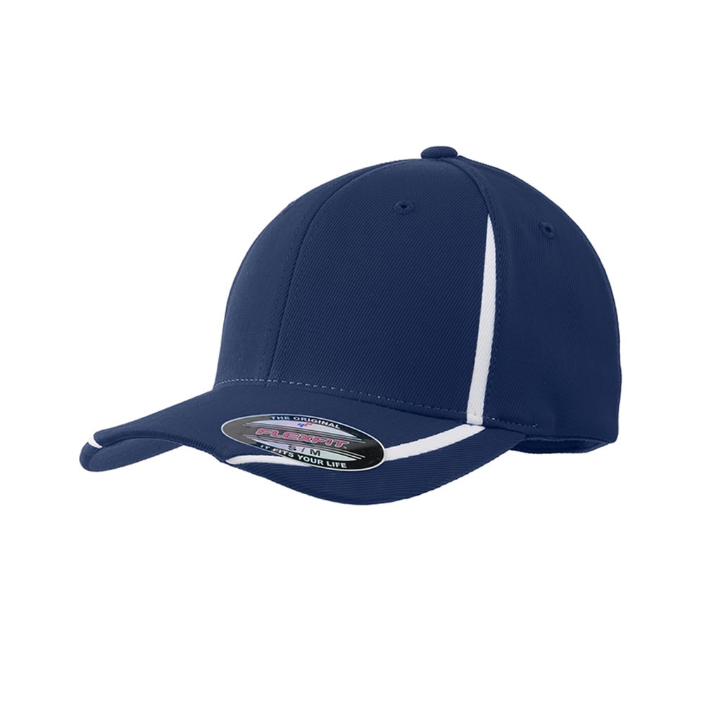Sport - Tek STC16 Flexfit Performance Colorblock Structured Cap - Gorvex.com