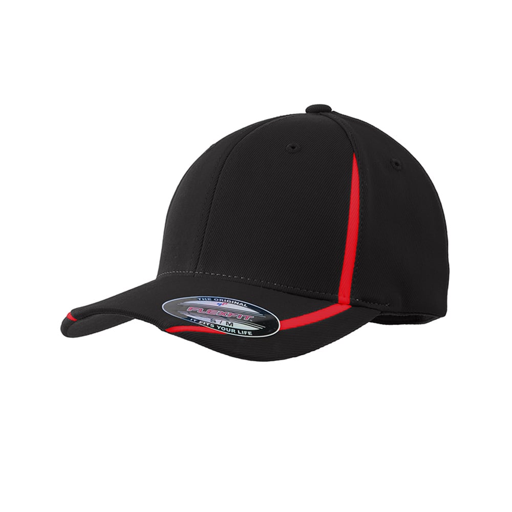 Sport - Tek STC16 Flexfit Performance Colorblock Structured Cap - Gorvex.com