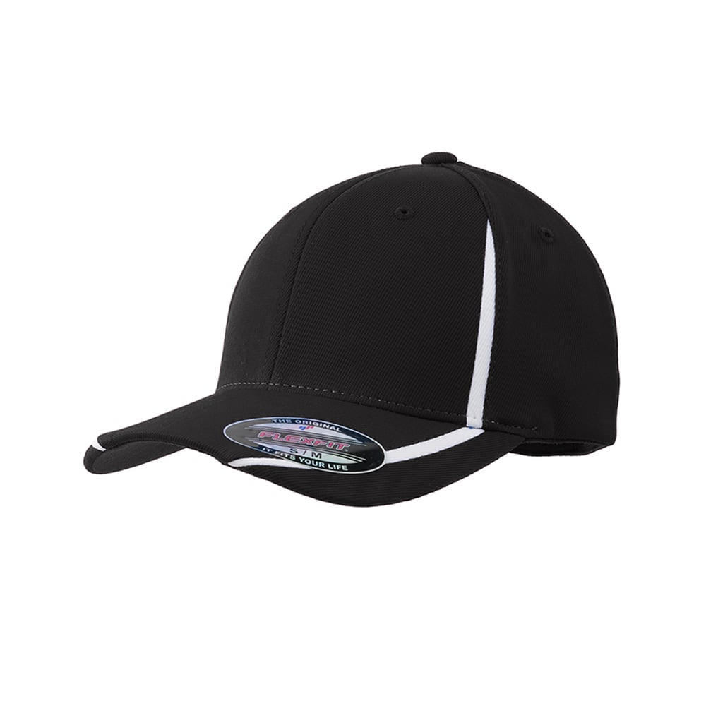 Sport - Tek STC16 Flexfit Performance Colorblock Structured Cap - Gorvex.com