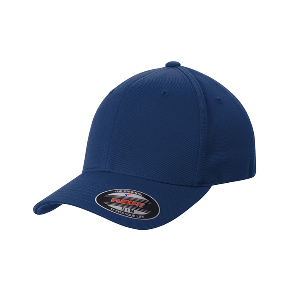 Sport - Tek STC17 Flexfit Performance Solid Color Structured Cap - Gorvex.com