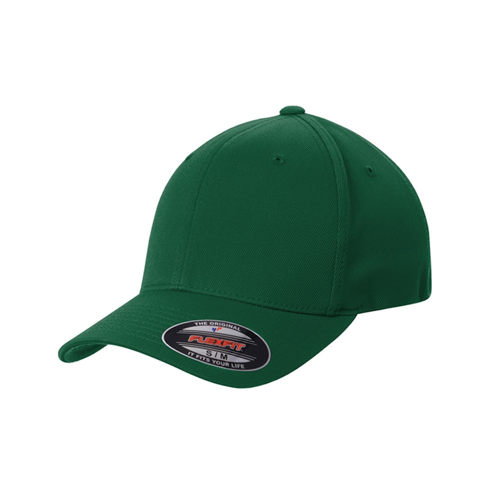 Sport - Tek STC17 Flexfit Performance Solid Color Structured Cap - Gorvex.com