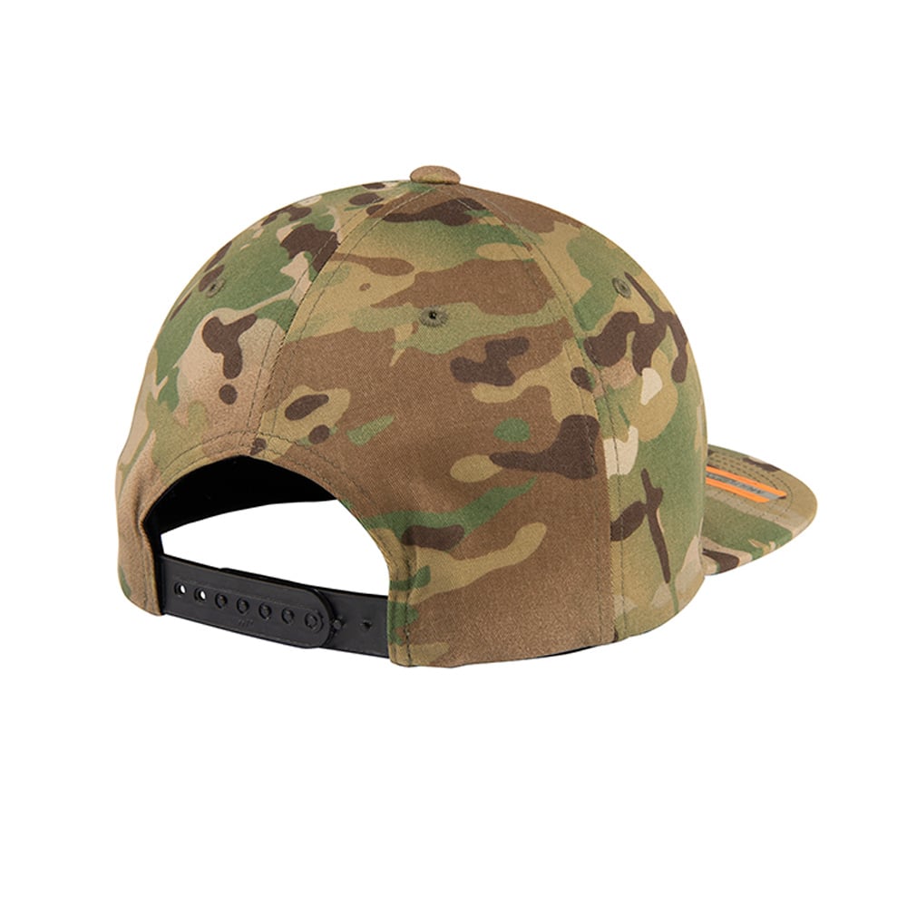 Sport - Tek STC19 Yupoong Flat Bill Snapback Adjustable Cap - Gorvex.com