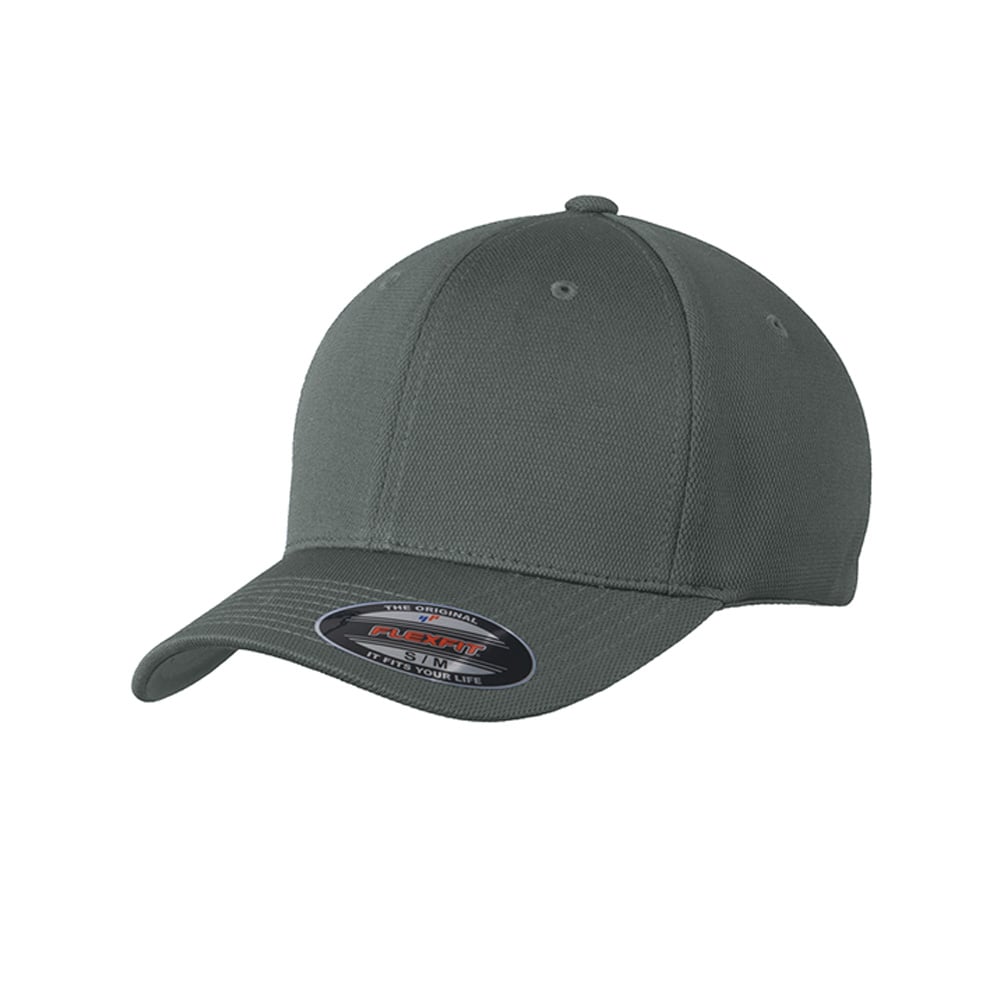 Sport - Tek STC22 Flexfit Cool & Dry Poly Block Mesh Structured Cap - Gorvex.com