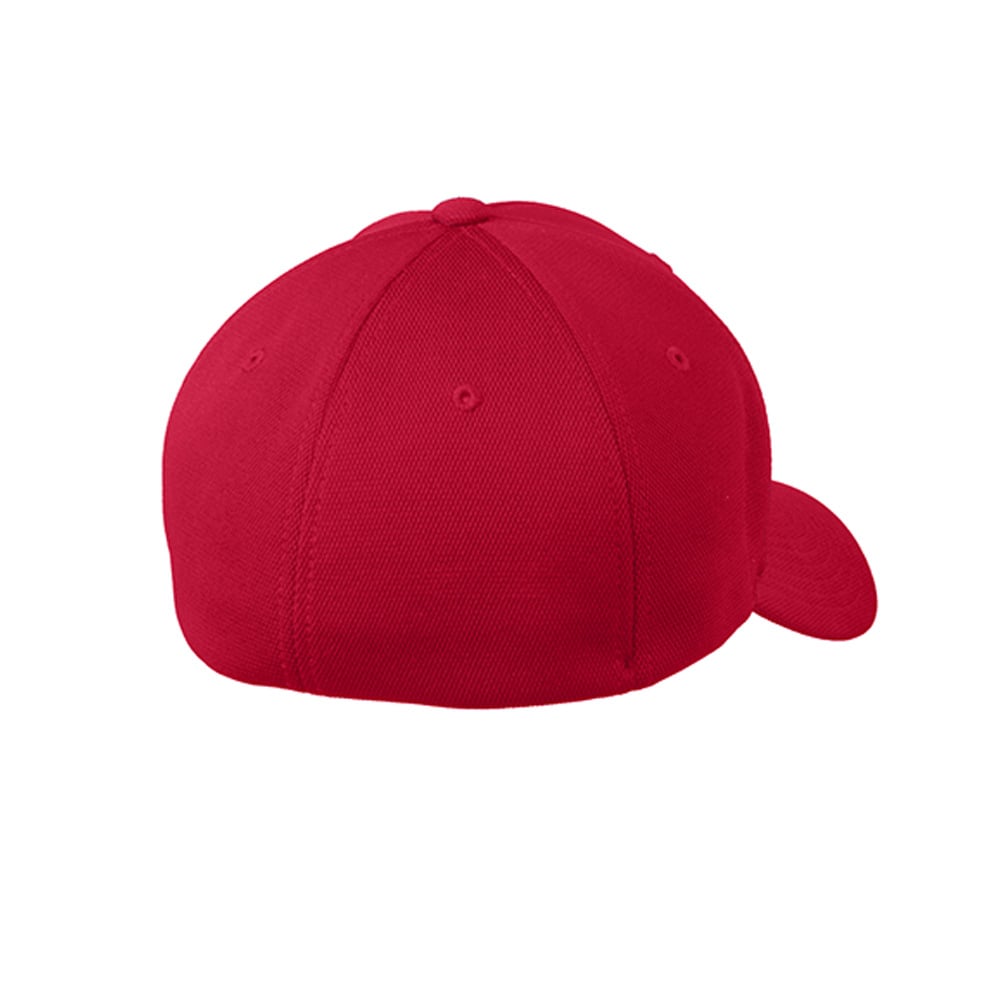 Sport - Tek STC22 Flexfit Cool & Dry Poly Block Mesh Structured Cap - Gorvex.com