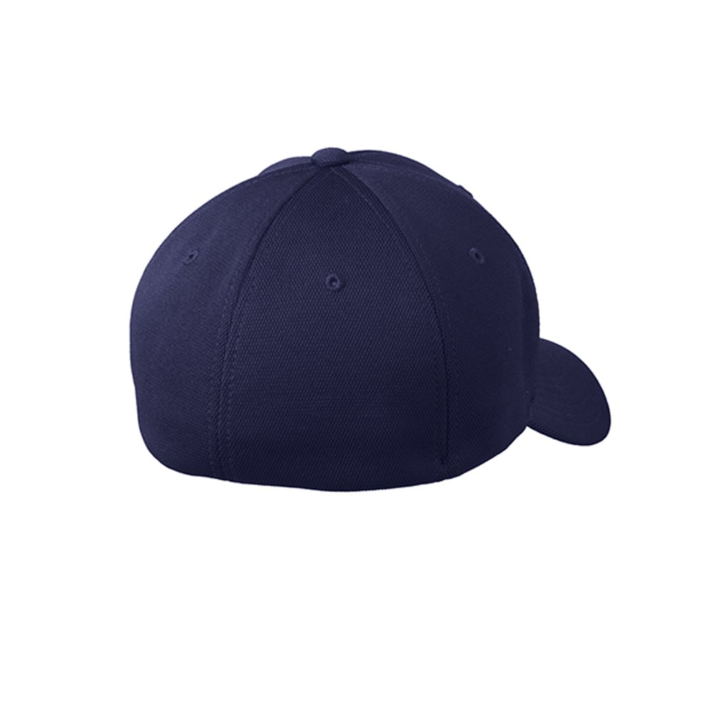 Sport - Tek STC22 Flexfit Cool & Dry Poly Block Mesh Structured Cap - Gorvex.com
