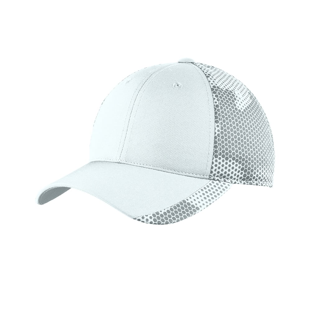 Sport - Tek STC23 CamoHex Adjustable Structured Cap - Gorvex.com