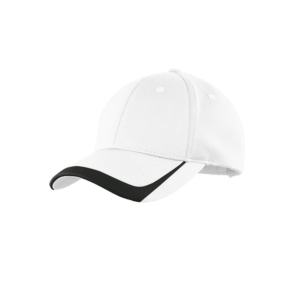Sport - Tek STC24 Pique Colorblock Adjustable Structured Cap - Gorvex.com