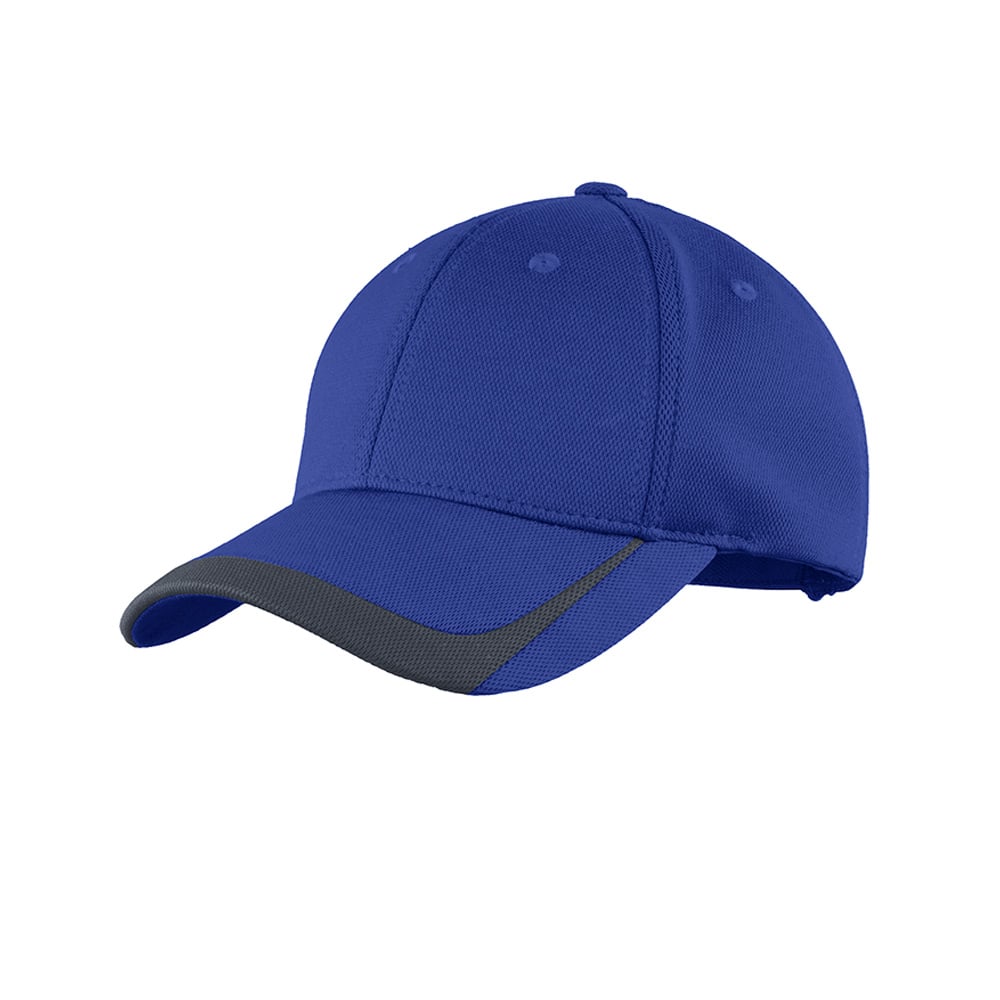 Sport - Tek STC24 Pique Colorblock Adjustable Structured Cap - Gorvex.com