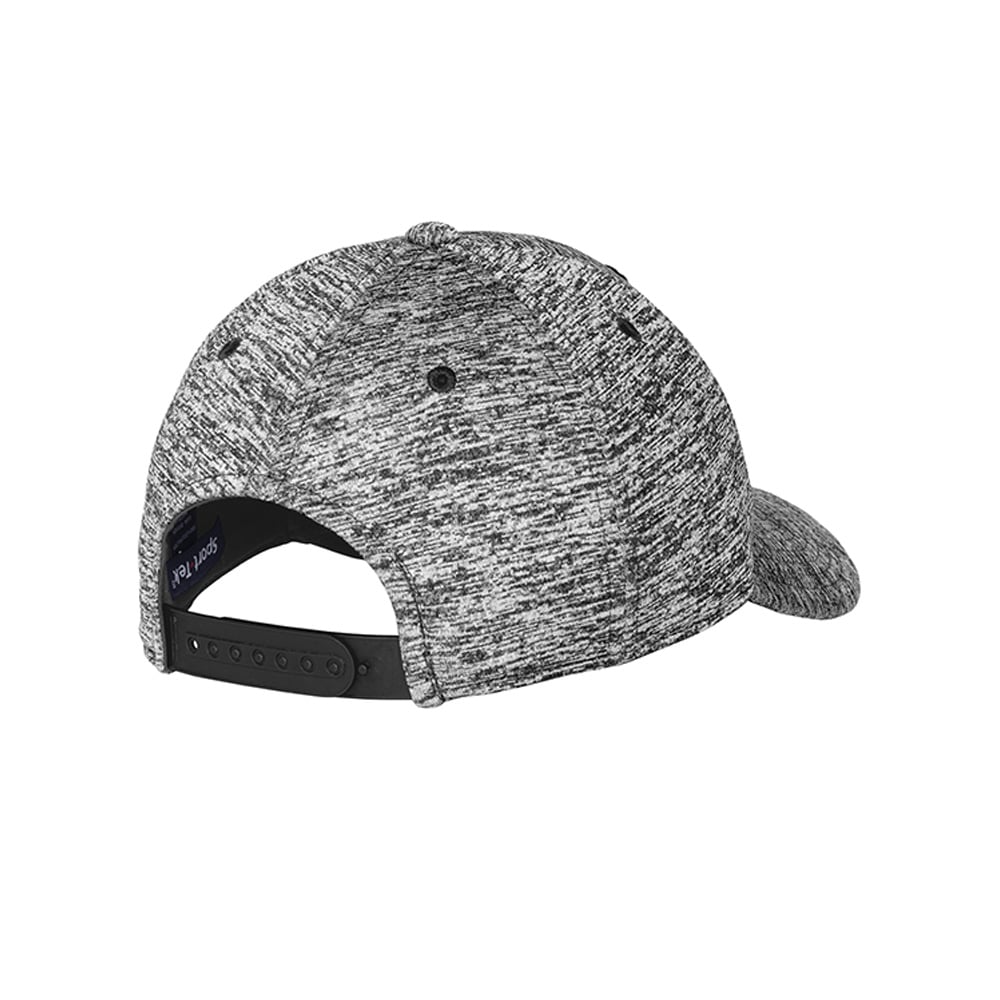 Sport - Tek STC34 PosiCharge Electric Heather Adjustable Cap - Gorvex.com