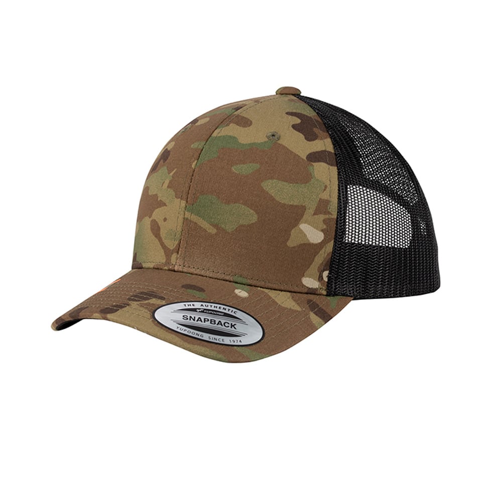 Sport - Tek STC39 Yupoong Retro Structured Trucker Cap - Gorvex.com