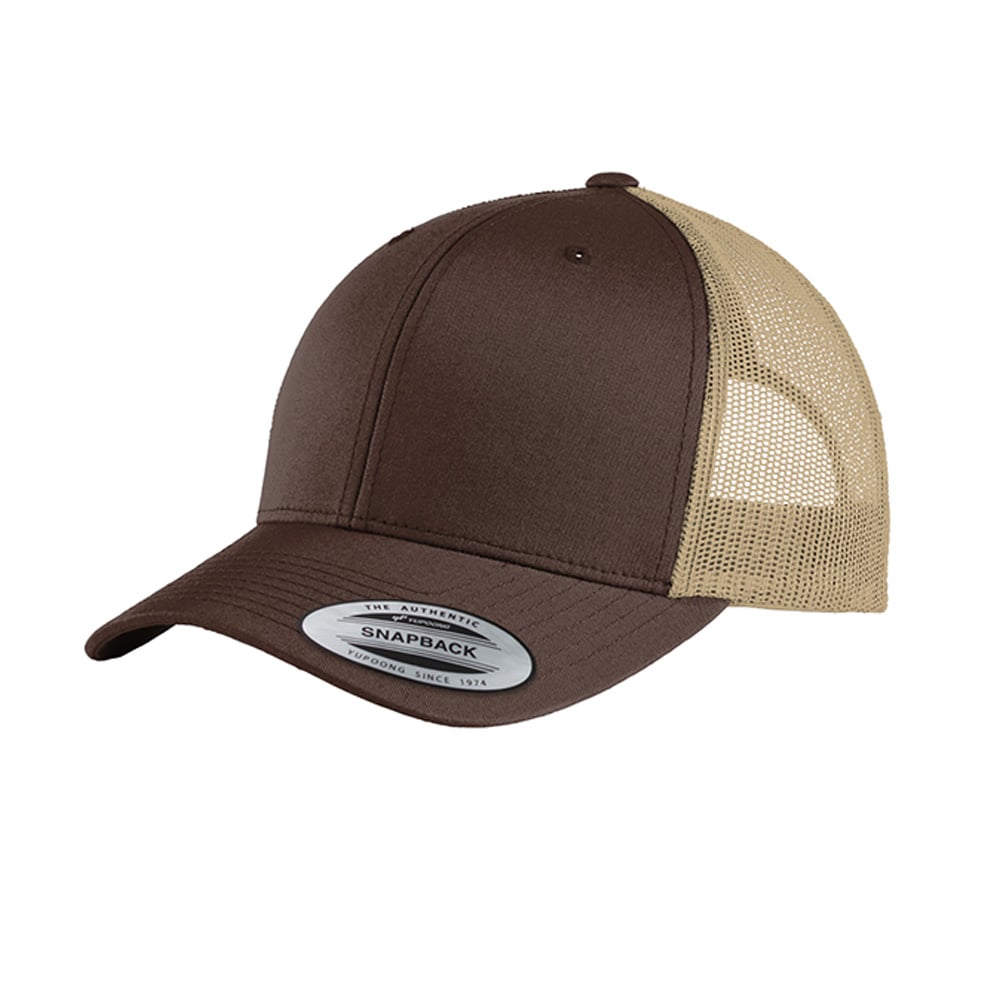 Sport - Tek STC39 Yupoong Retro Structured Trucker Cap - Gorvex.com