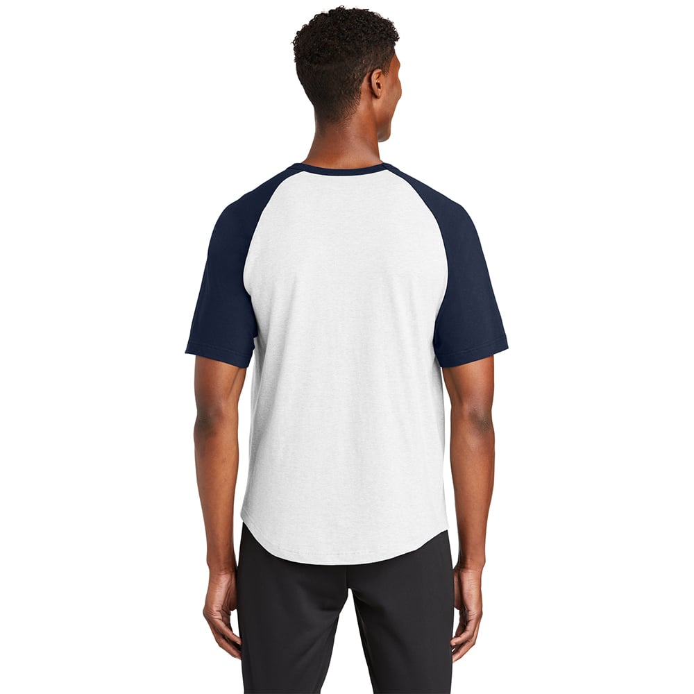 Sport - Tek T201 Colorblock Raglan 3/4 Short Sleeve Jersey - Gorvex.com