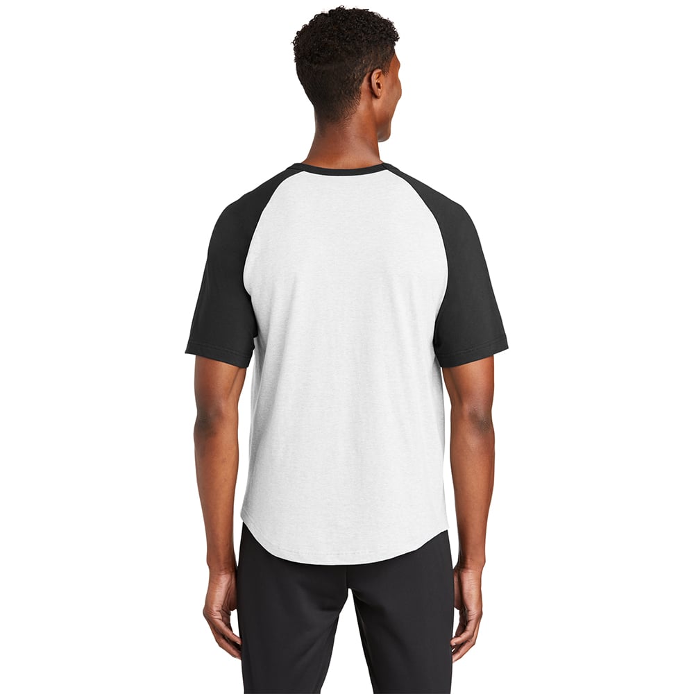 Sport - Tek T201 Colorblock Raglan 3/4 Short Sleeve Jersey - Gorvex.com