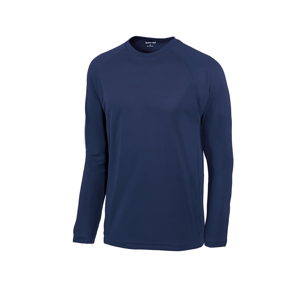 Sport - Tek T473LS Dry Zone Long Sleeve Raglan T-Shirt - Gorvex.com