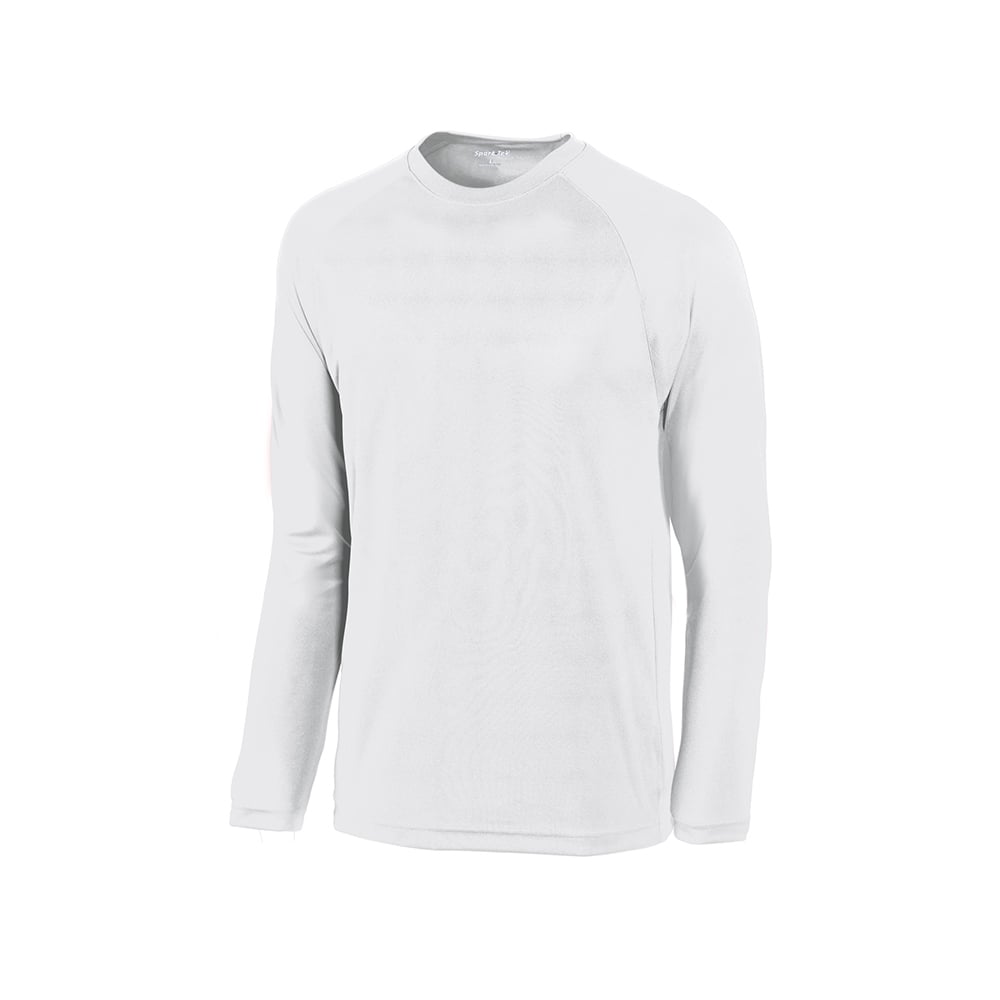 Sport - Tek T473LS Dry Zone Long Sleeve Raglan T-Shirt - Gorvex.com