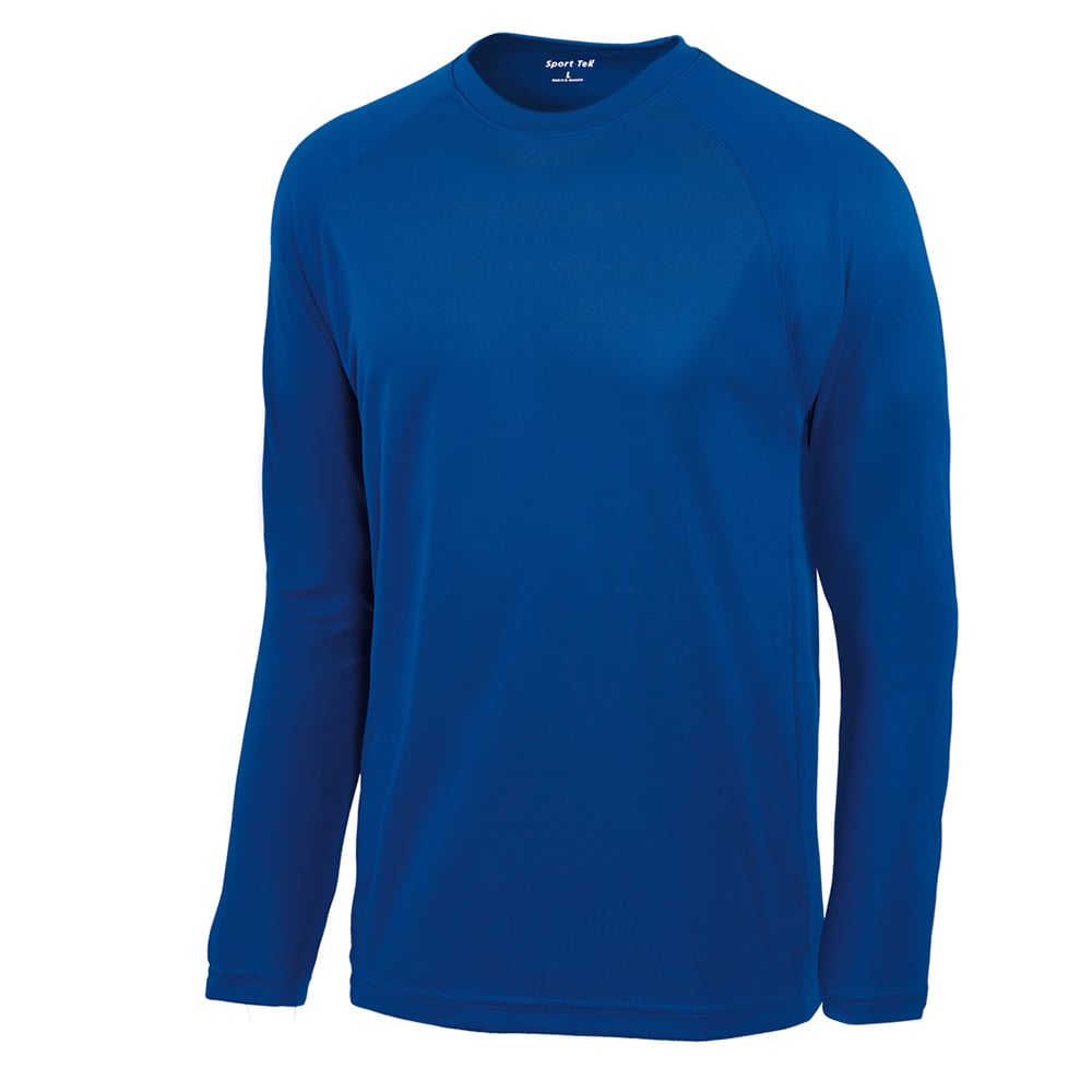 Sport - Tek T473LS Dry Zone Long Sleeve Raglan T-Shirt - Gorvex.com