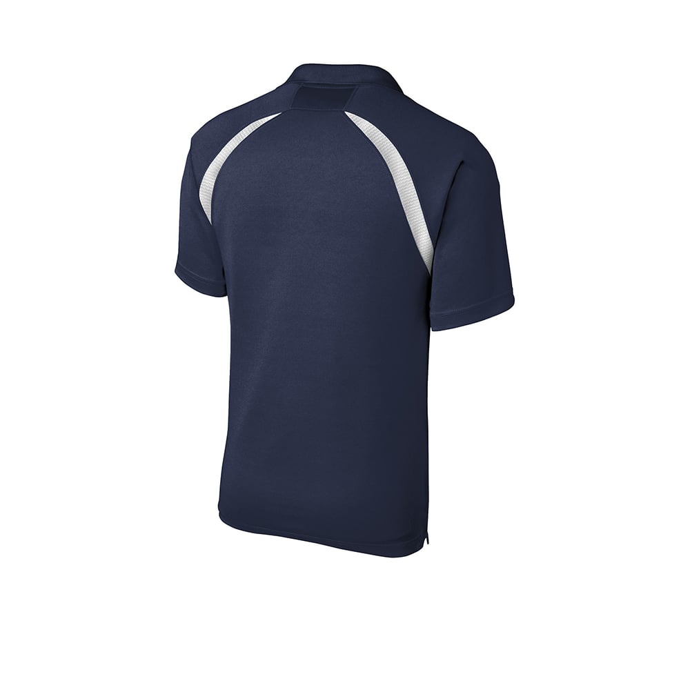 Sport - Tek T476 Dry Zone Colorblock Raglan Polo with 3 - Button Placket - Gorvex.com