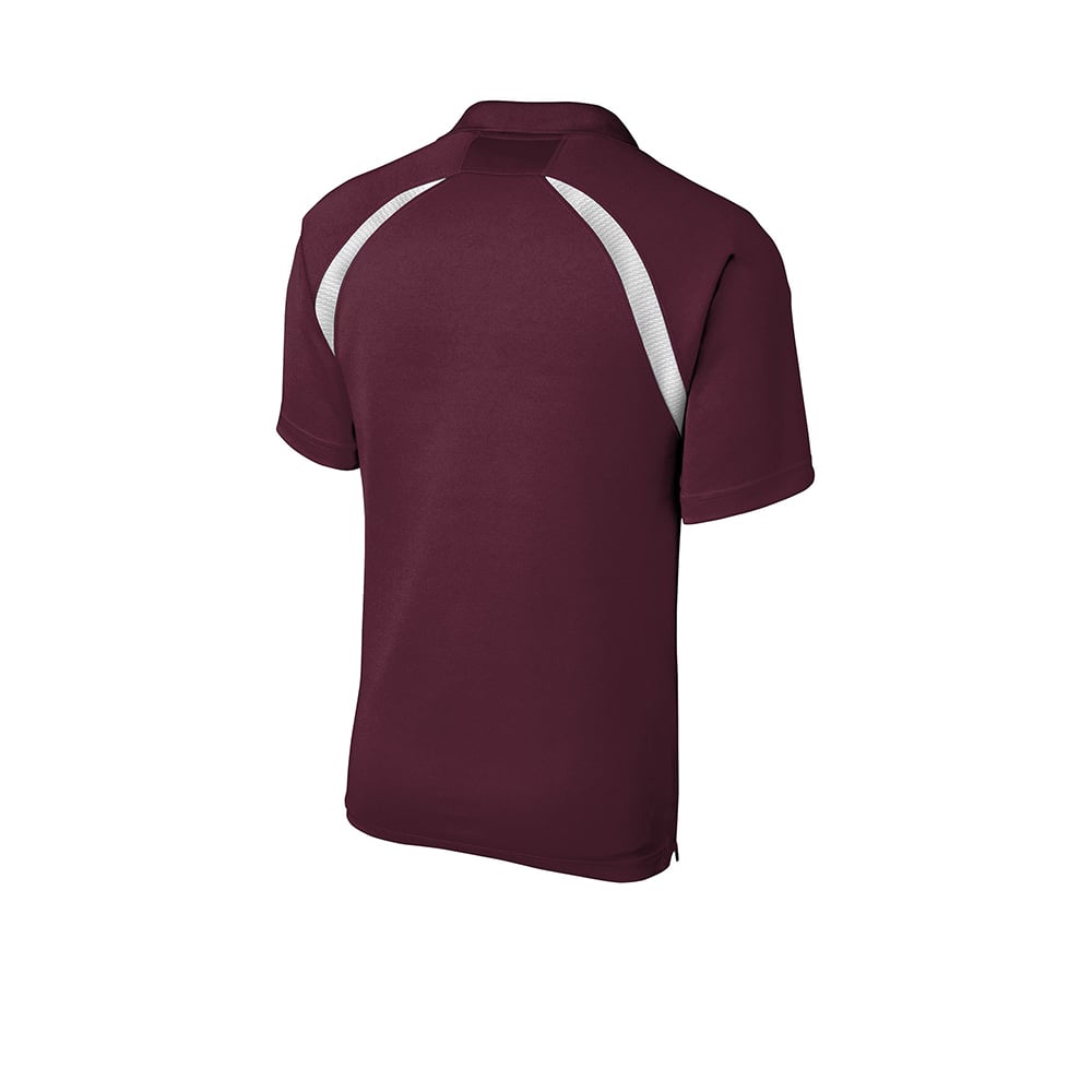 Sport - Tek T476 Dry Zone Colorblock Raglan Polo with 3 - Button Placket - Gorvex.com
